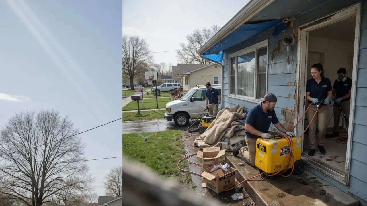 Basement Flood Cleanup in Paxton, MA near me